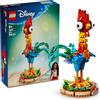 LEGO ǀ Disney Oceania 2 Heihei Giocattolo da Costruire - Gioco con Animale da Esposizione con Supporto, Testa Girevole, Ali, Piume e Coda Mobili - Regalo di Compleanno per Bambine da 9 Anni - 43272