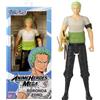 BANDAI - Anime Heroes - One Piece - Action figure Anime Heroes Mega 30 cm Zoro - Grande action figure snodata - Figura manga Zoro - Licenza ufficiale - Giocattolo per bambini dai 4 anni in su - 38332