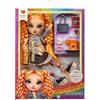 Rainbow High Sparkle and Shine - Clementine (arancione) - Bambola fashion da 28 cm con scintille liquide nelle gambe, scuotere per vederle brillare Età 4-12 anni