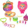 Polly Pocket Set Bambola e Cuccioli, Cofanetto Orsacchiotto di peluche