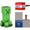 Mattel Minecraft, Creeper Action Figure con Accessori