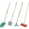 Theo Klein 2794 Set di attrezzi da giardinaggio Bosch I Composto da pala, rastrello per foglie, rastrello e scopa I Giocattoli per bambini dai 3 anni in su