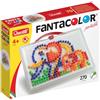 Quercetti Fantacolor Portable Large Giochi Bambini 4 Anni, Gioco Educativo con 270 Chiodini Colorati Ø10mm, Mosaico Bambini Creativo, Sviluppo Manualità e Creatività, Idea Regalo Bambina 5 Anni