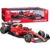 Burago Bburago - Gift Pack Ferrari SF-23 - Confezione con 2 Modellini Auto in Scala 1:43, Replica Diecast con SF-23 Leclerc Standard e Livrea Monza, Licenza Ufficiale Ferrari, Età Consigliata 3+ Anni