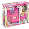 Galupy Playset Farfalla House, 1 statuetta Unicorno inclusa, 1 Butterfly House inclusa, playset Unicorno da collezione, giocattoli per bambini da 3 anni, Accessori inclusi