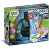 Clementoni Scienza e Gioco Lab - Microscopio Super, Kit Scientifico Bambini 8+ Anni, Laboratorio con Lenti di Ingrandimento Professionali 100x, 400x e 1200x, Lingua Italiana, 19228
