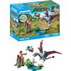 PLAYMOBIL Dinos 71525 alla Ricerca del Dimorphodon, Inclusi Drone con Fotocamera e Altri Accessori emozionanti, Giocattolo per Bambini dai 4 Anni in su