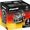 PLAYMOBIL Volkswagen | Volkswagen T1 Camper GER Edition | iconico camper retrò con attrezzature sportive, barre portapacchi e foglio adesivo | Per bambini dai 4 anni in su, 72313