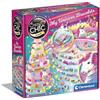 Clementoni Crazy Chic - My Unicorn Bracelets, Giochi Creativi per Bambini 7+ Anni, Kit Braccialetti Fai da Te Bambina, con Charm a Forma di Unicorno e Arcobaleno, Idea Regalo Creativo, 18792