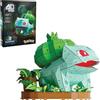 4D Build, Pokémon Bulbasaur, Kit di Modellismo 3D, Puzzle per Adulti, 12+