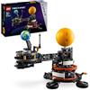 LEGO Technic Pianeta Terra e Luna in Orbita, Giochi Spaziali per Bambini e Bambine da 10 Anni in su, Sistema Solare Giocattolo da Costruire con Pianeti, Sole e Funzione di Rotazione, Idea Regalo 42179