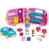 Barbie il Camper di Chelsea, PlaySet con Bambola, Veicolo, Roulotte e Tanti Accessori, Giocattolo per Bambini 3 + Anni, FXG90