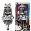 Rainbow High Shadow High Luna Madison - Bambola Fashion da 28 cm, Capelli Grigi, Vestiti Grigio Metallizzato, Borsetta alla Moda, Ideale da Regalare. età 4-10