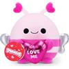 Snackles Love Edition Ape Peluche 20cm di ZURU - Pupazzo Ultra-Morbido con Accessorio Cioccolato Cuore, da Collezione per Bambini Ragazzi, Idea Regalo