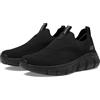Skechers Men's Bobs B Flex-Frigid Edge Sneaker, Black/Black, 11 Wide