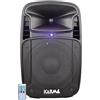 KARMA TIGER 10A diffusore amplificato 10" con lettore cards, mp3 bluetooth NUOVO