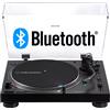 AUDIO-TECHNICA AT-LP120XBT USB BK giradischi bluetooth a trazione diretta NUOVO