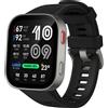 Amazon Bip Max Silver Smartwatch AMOLED 2,07" Bluetooth Wi-Fi Microfono