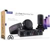 ARTURIA MINIFUSE RECORDING PACK BLACK kit studio cuffie microfono e scheda audio