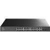 Cudy Switch Light Managed Con 2 Porte Combo GS1028ES2 1 Gbps Nero Metallo