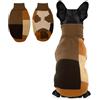 Hjumarayan Maglione invernale per cani | Caldo maglione per cani lavorato a maglia con foro per imbracatura per passeggiate all'aperto, dolcevita vestiti per cani di piccola taglia | Mini bassotto, barboncino