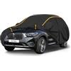 Ufgwhirl Telo Copriauto per BMW X3 G01(2017-2021),Telo Copriauto Da Esterno,Tessuto Oxford,Telo Auto Impermeabile Traspirante Antipolvere AntiVento,Customization
