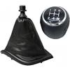 YDXHERTA per Citroen Jumper Relay per Peugeot Boxer per Fiat Ducato Pomello del Cambio Cuffia del Cambio Copertura del Soffietto Accessori per Auto Ricambi Auto(B0556-K0104)
