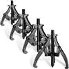 XIIW 4X Estrattore Cuscinetti 3 Ganasce Regolabile (75/100/150/200mm) | Separatori Cuscinetti Ruota e Ingranaggi con 3 Bracci Universale, Attrezzo di Rimozione Volani Motore Moto Auto Robuste