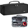 Veki Borsa da Viaggio Portatile per Dyson Airwrap e Shark Flexstyle | Borsa Impermeabile per Asciugacapelli, Compatibile Custodia da Viaggio per Dyson Supersonic Capelli e Accessori,Nero Oxford