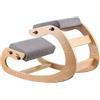 VEVOR Sedia ergonomica per inginocchiarsi, sedia in legno per una postura corretta con cuscini in schiuma regolabili e struttura in legno massello, altezza regolabile, ideale per alleviare il dolore al collo o alla schiena a casa, in ufficio o durante …