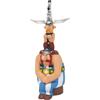 COLLECTOYS Statua in resina di Asterix, Obelix e Idefix, collezione "Totem", altezza 40 cm