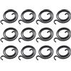 LC LICTOP Molla di ricambio per maniglia della porta, diametro interno 2 cm, per leva | Bobina piatta a spirale, diametro esterno 3 cm, acciaio inossidabile, adatta per flylock, riparazione serratura interna