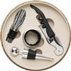 IMPRESSION Set vino milana | similpelle effetto sughero | 4 pz Personalizzate o neutre