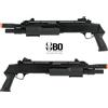 Fucile a pompa softair a molla Short Pistol Fabarm STF/12-11, 3 canne, colore nero, marca BO codice 3004B