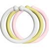 BIBS Loops confezione da 12. Privo di BPA. Idoneo all'uso alimentare. Polipropilene, Haze/Meadow/Blossom