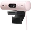 Logitech Brio 500 Webcam Full HD Correzione Luce - Rosa