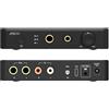AOSHIDA Topping A50 III NFCA Headphone Amplifier con Ingressi RCA/TRS, Amplificatore HiFi Per Cuffie con Uscite 4,4 mm/6,35 mm e 3 Impostazioni di Guadagno (Nero)