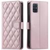 GoodcAcy Cover per Samsung Galaxy A71 4G con Cordino, Premium Pelle PU Portafoglio con Supporto Flip Libro Libretto Custodia [Protezione Completa] [Slot per Scheda] [Supporto Stand] - Rosa