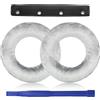 Aiivioll DT770 cuscinetti auricolari di ricambio compatibili con Beyerdynamic DT 770/Pro, DT 880/Pro, DT 990/Pro, cuscinetti auricolari in peluche e memory foam