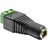 Delock Adattatore DC 2,5 x 5,5 mm femmina > Terminal block 2 pin (4, presa > Terminal Block)