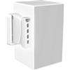 Vogel's SWM 3021 Supporto da parete universale per altoparlante | Inclinabile -25°/+5° | Orientabile fino a 70° | Bianco (1x) | Max. 5 kg