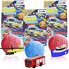 INKEE Rescue Crew Set da 3 Bombe da Bagno Bambini con Sorpresa - Bombole da Bagno Profumate con Veicolo di Soccorso - Aroma Anguria e Olio di Avocado per Bagno Divertente