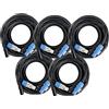 Pronomic Stage PPD-10 Cavo Ibrido Powerplug/DMX Set da 5