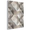 MuchoWow© Pannello Decorativo Parete Pannelli Fonoassorbenti Acustici 30x40 cm Insonorizzanti Decorazioni Casa Isolamento Acustico Fonoassorbente Quadri Fonoisolanti Geometrico - Motivo - Tonalità de