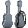 CAHAYA Custodia per Chitarra Acustica con Imbottitura di 15mm in ABS Impermeabile Facile da Pulire Astuccio Rigida per Chitarra Acustica Semiacustica 41 Pollici con Disegno di Diamante Modello CY0247