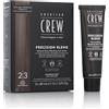 American Crew CLASSIC: PRECISION BLEND Natural Gray Coverage 2-3 Dark 3 x 40 ml