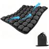 LINPING Cuscino ortopedico ergonomico, foro da viaggio gonfiabile, sollievo dal dolore al coccige e per un maggiore comfort di seduta, comfort ergonomico per auto, ufficio