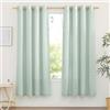 PONY DANCE Tende Lino Filtro Luce per Salotto Eleganti L140 x A160 cm