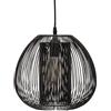 ATMOSPHERA CREATEUR D'INTERIEUR Atmosphera - Sospensione cablata Noda nera - metallo D28 cm