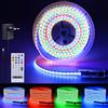 FOSUO Striscia LED RGB+IC COB 24V 5M WS2811 Addressable